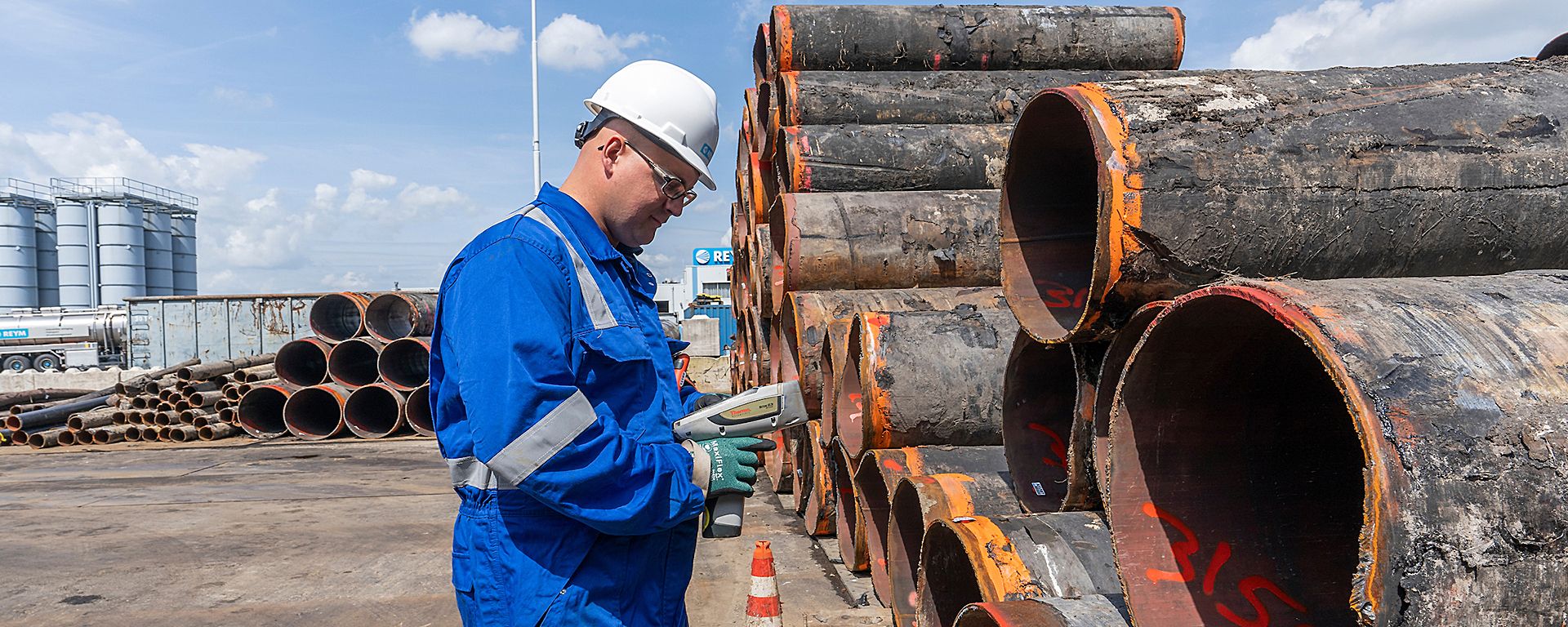 REYM works in the oil, gas and petrochemical industry